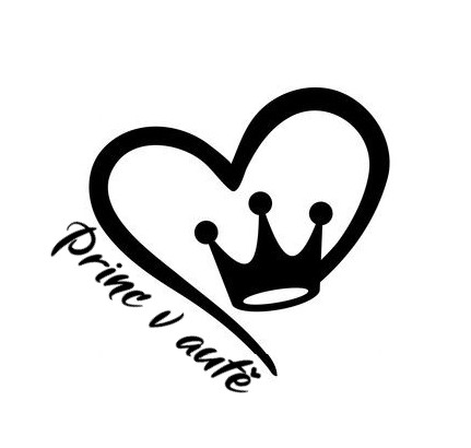 Koruna v srdci + princ/princezna